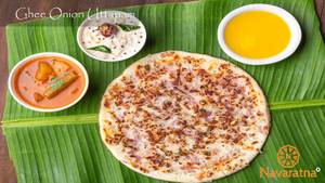 Ghee Onion Uttapam