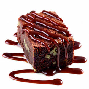 Brownie With Chocolate Sauce (4pcs.)