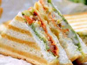 Mix Vegetable Cheese Sandwich