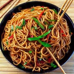 Egg Dragon In Manchurian Noodles