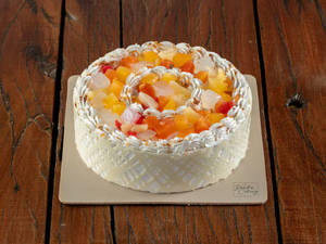 Fresh fruit cake [450 grams]