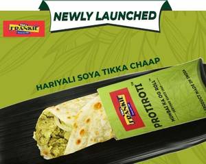 Protiroti - Haryali Soya Tikka Chaap