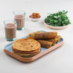 Thepla 2pc [80 Gm] + Tea [140ml]
