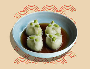Edamame and Truffle Dumplings - 4 pcs
