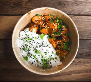 Chicken Teriyaki With Sticky Rice