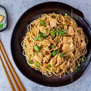 Butter Garlic Chicken Noodles