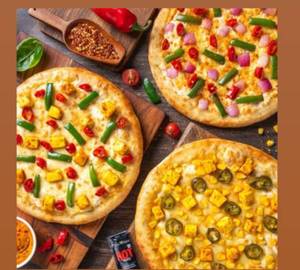 Create your Flavour Fun Combo - Box Of 3 - Veg Pizza