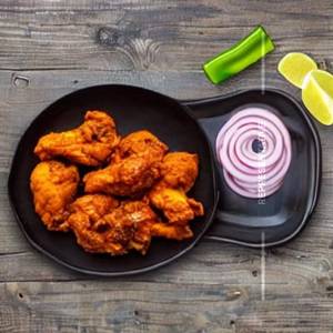 Bone Less Chicken Bites & cool drink Pet Bottle