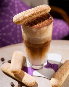 Tiramisu iced latte