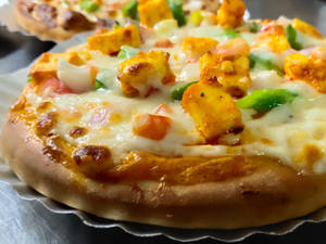 6 Inch Mix Vegetable Baby Corn Pizza