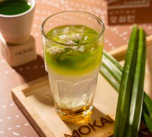 Pandan coconut cooler