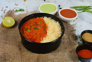 Rajma Chawal With Desi Ghee