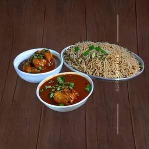 Chicken Manchurian Combination Rice