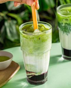 Blueberry matcha