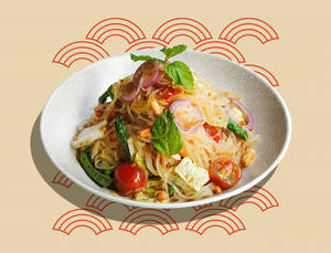Glass Noodle Salad Veg