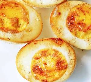 Fried Boiled Egg Butter