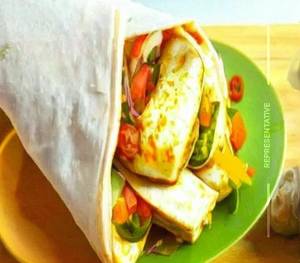 Double Paneer Roll