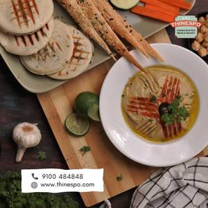 Hummus With Pita Bread Plain