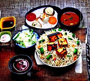 Paneer Singapore Rice