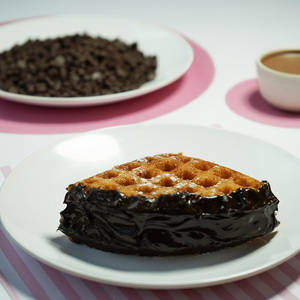 Dark Chocolate Waffle