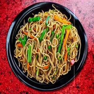 Hakka Garlic Veg Noodles