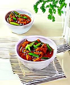 Sliced Chicken In Chilli Bean Sauce