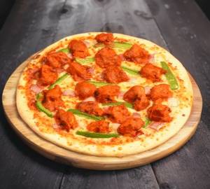 Butter chicken Pizza 