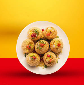 Sev Puri 6 Pcs