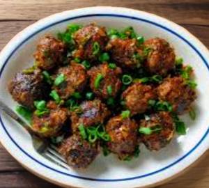 Veg manchurian dry