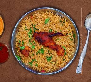 Chicken Schezwan Kepsa Rice
