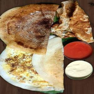 Double Egg Dosa + Mini Dosa + Double Egg Omlette