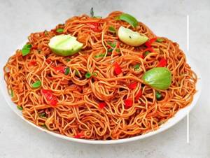 Egg Schezwan Manchurian Noodles