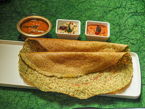 Moong Dal Dosai [Pesarattu]