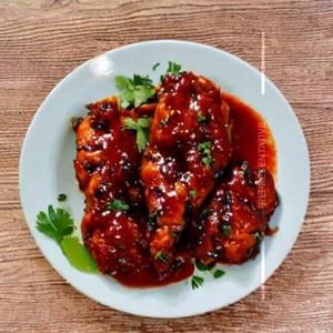 Burnt Chilly Sauce Chicken