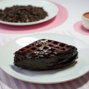 Dark Chocolate Avalanche Waffle