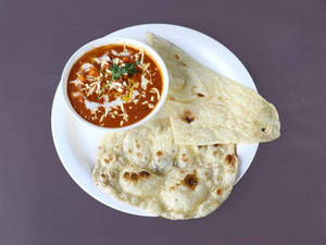 Butter Naan (2)+ Paneer Butter Masala
