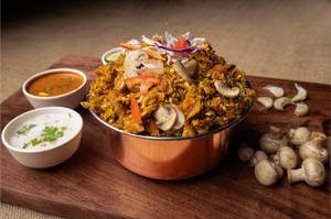 Mushroom Kothu [Serves 1-2]