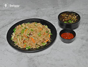 Veg Manchrian Rice