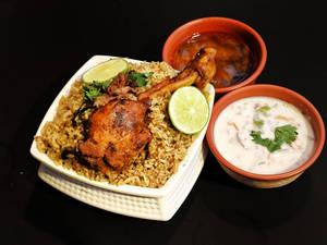 Mini Ambur Chicken Biryani