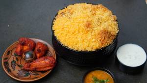 Ambur Chicken Kabab Biryani