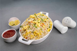 Triple Egg Fried Rice