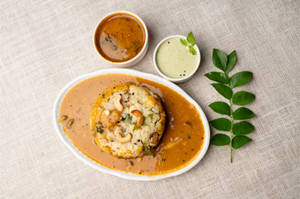 Ghee Pongal Sambar Dip