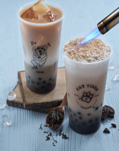 Creme Brulee Boba Coffee