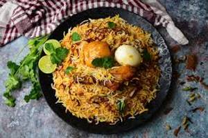 Chicken egg biryani
