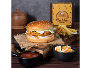 Paneer Makhni Burger