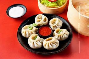 Veg Cheese Steam Momo's