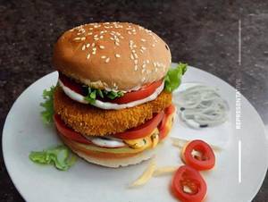 Paneer Tikki Burger