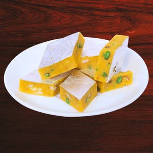 kesar kaju katli
