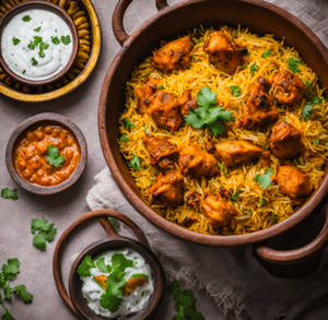 Soya Tikka Biryani