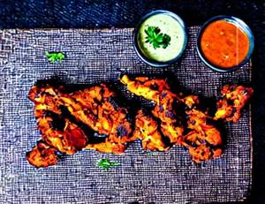Tandoori Chicken Fried Half